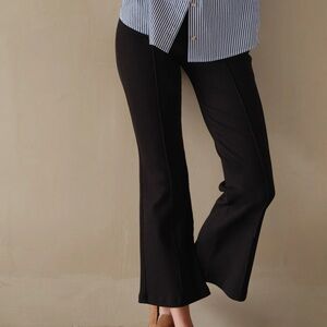 Donni Black Flared Pants